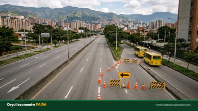 Ojo a los desvíos: Altavista, Autopista Norte y Parques del Río tendrán cierres viales este fin de semana