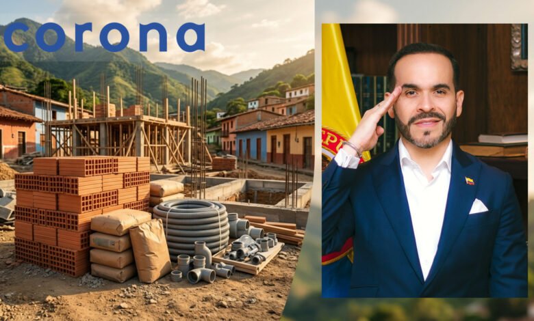 Para reconstruir casas y colegios: Organización Corona donará $50.000 millones tras el terremoto