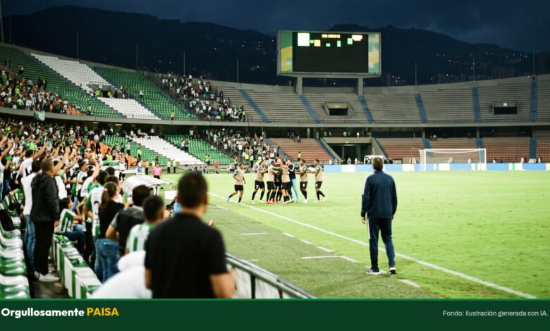 Nacional le ganó al Cali con 10 jugadores y Lucas González fue claro: «La construcción nunca termina»