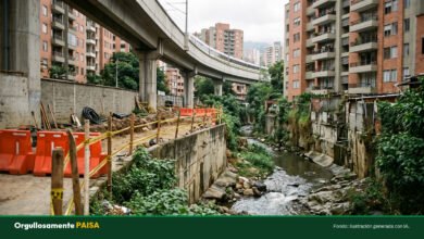 Arrancan las obras en la quebrada La Presidenta, pero el tramo más crítico de El Poblado sigue en veremos