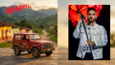 Maluma convirtió su Toyota clásico en un Hot Wheels y logró 100.000 dólares para su fundación