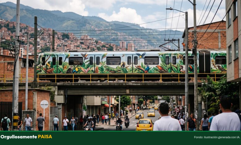 Medellín tiene más de 800 especies de fauna y el Metro puso a rodar dos trenes para que las conozcamos