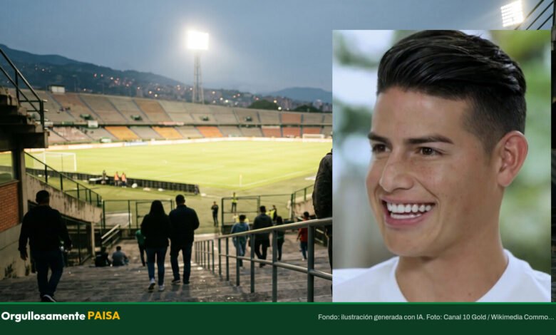James Rodríguez podría debutar en el Atanasio el 24 de septiembre contra Millonarios
