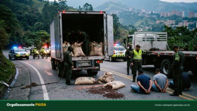 Cayó banda de 15 “piratas terrestres” que robaba café y cobre en 4 ciudades de Colombia